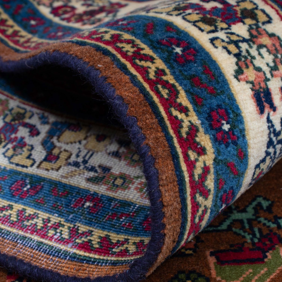 Perzisch Tapijt - Nomadisch - 158 x 120 cm - bruin