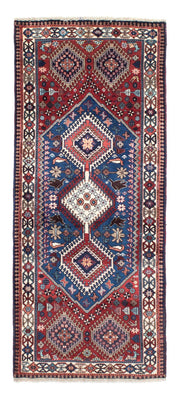 Loper Perzisch Tapijt - Nomadisch - 195 x 80 cm - donkerrood