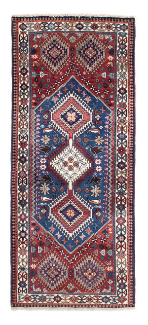 Loper Perzisch Tapijt - Nomadisch - 195 x 80 cm - donkerrood