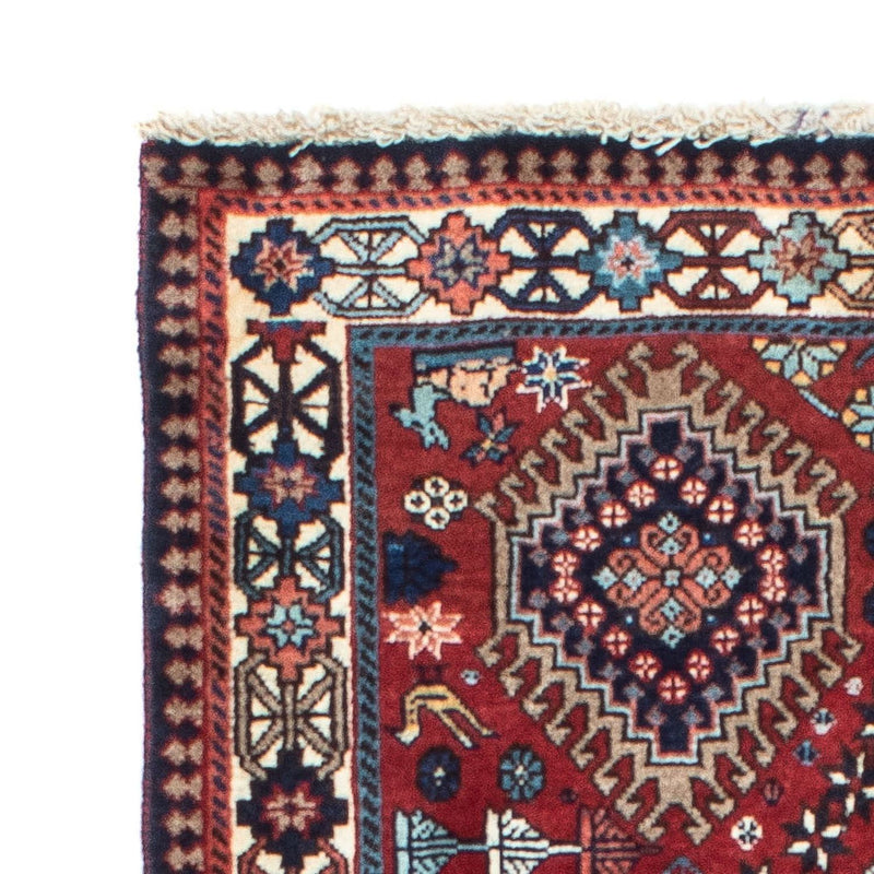 Loper Perzisch Tapijt - Nomadisch - 195 x 80 cm - donkerrood