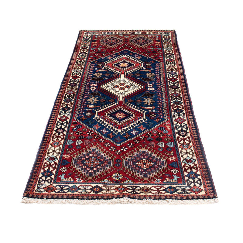 Loper Perzisch Tapijt - Nomadisch - 195 x 80 cm - donkerrood