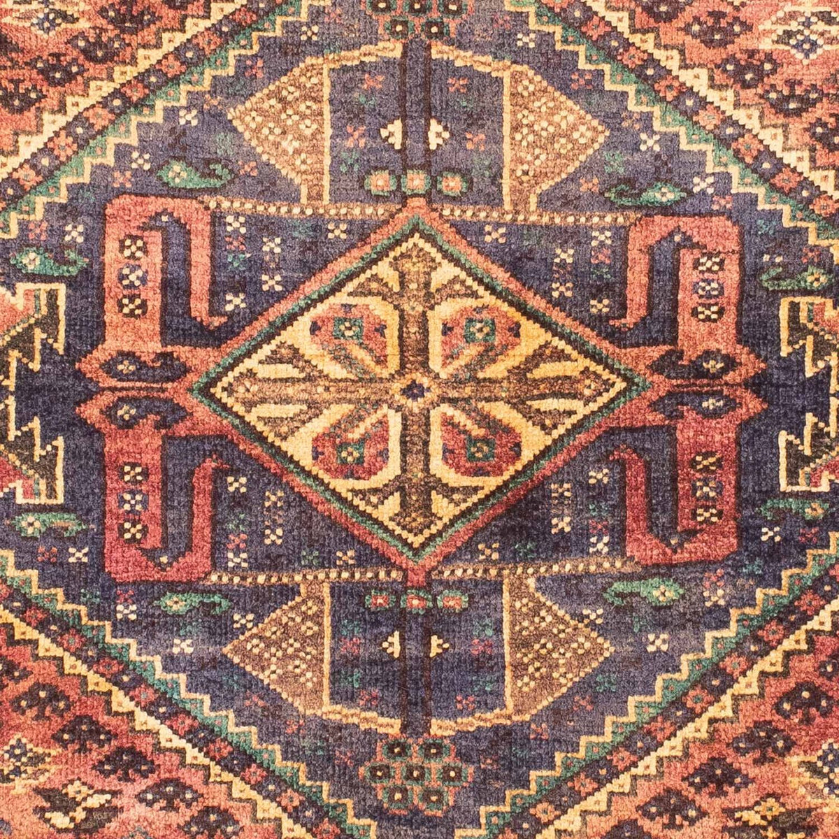 Perzisch Tapijt - Nomadisch - 155 x 113 cm - licht rood