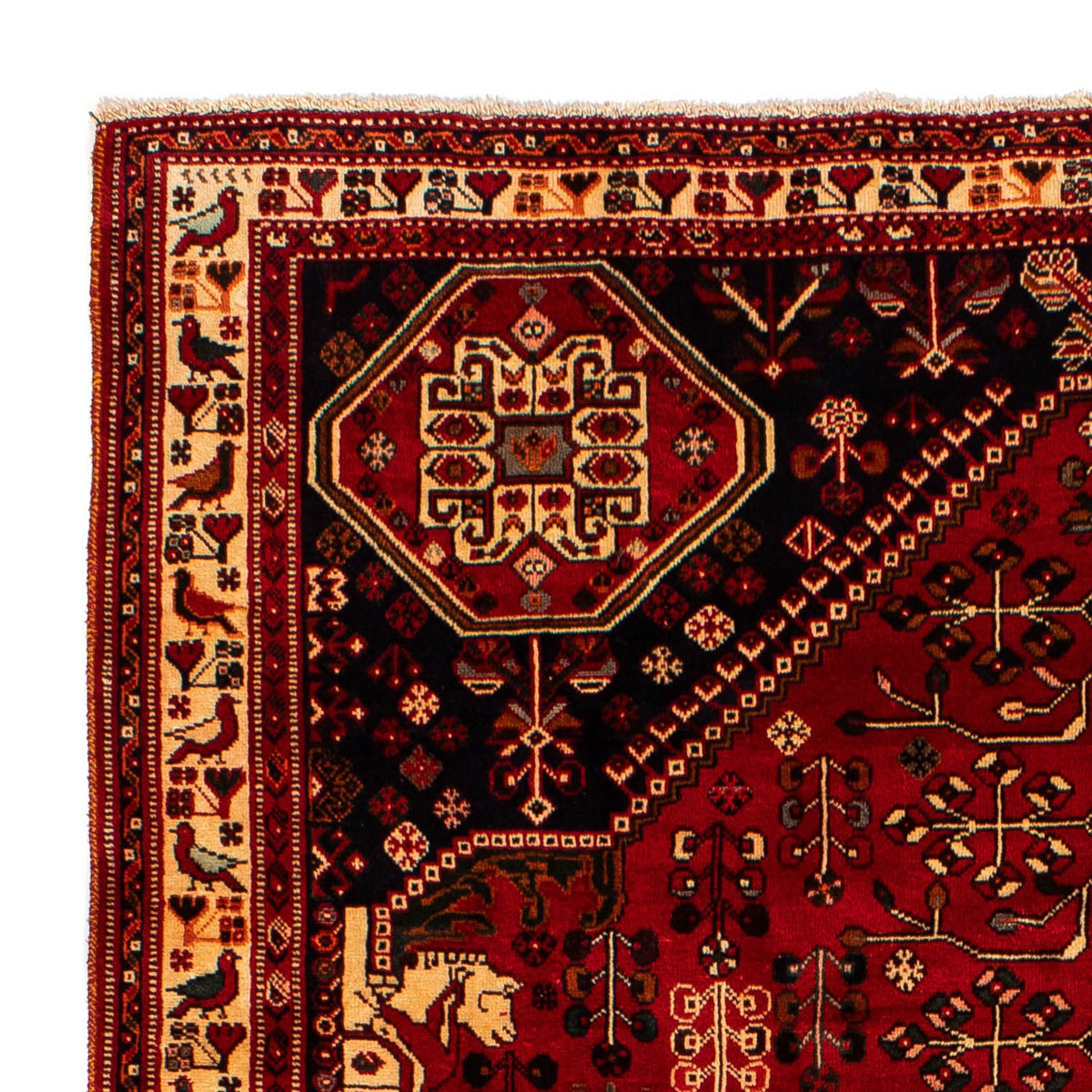 Perzisch Tapijt - Nomadisch - 291 x 210 cm - donkerrood