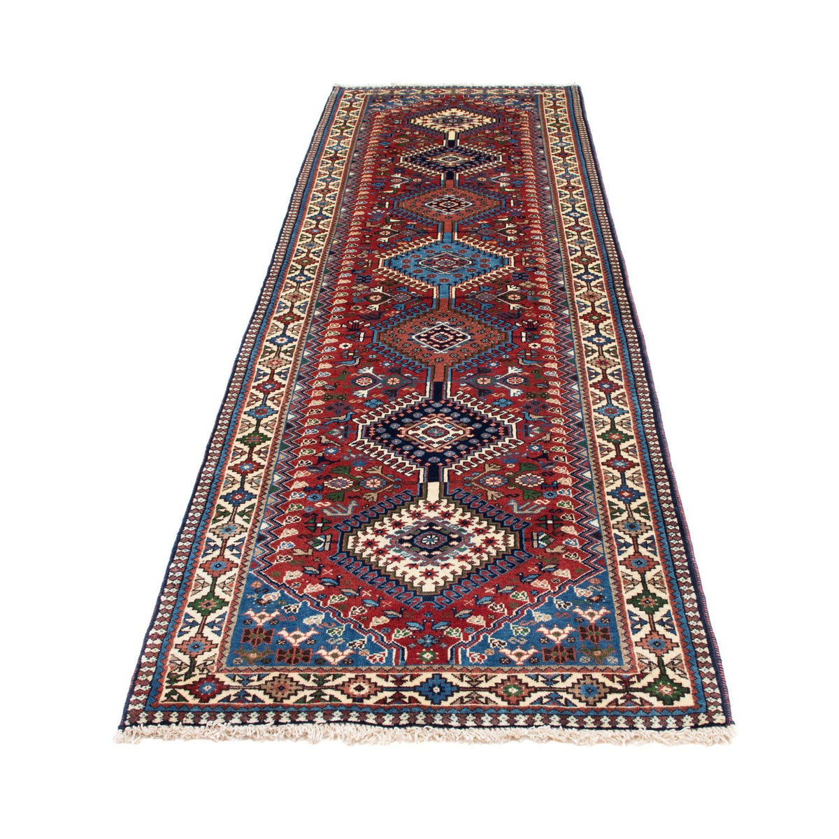Loper Perzisch Tapijt - Nomadisch - 284 x 80 cm - veelkleurig