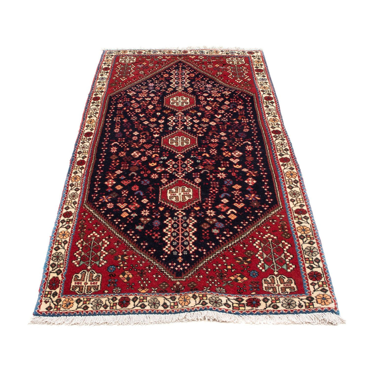 Loper Perzisch Tapijt - Nomadisch - 185 x 77 cm - donkerblauw