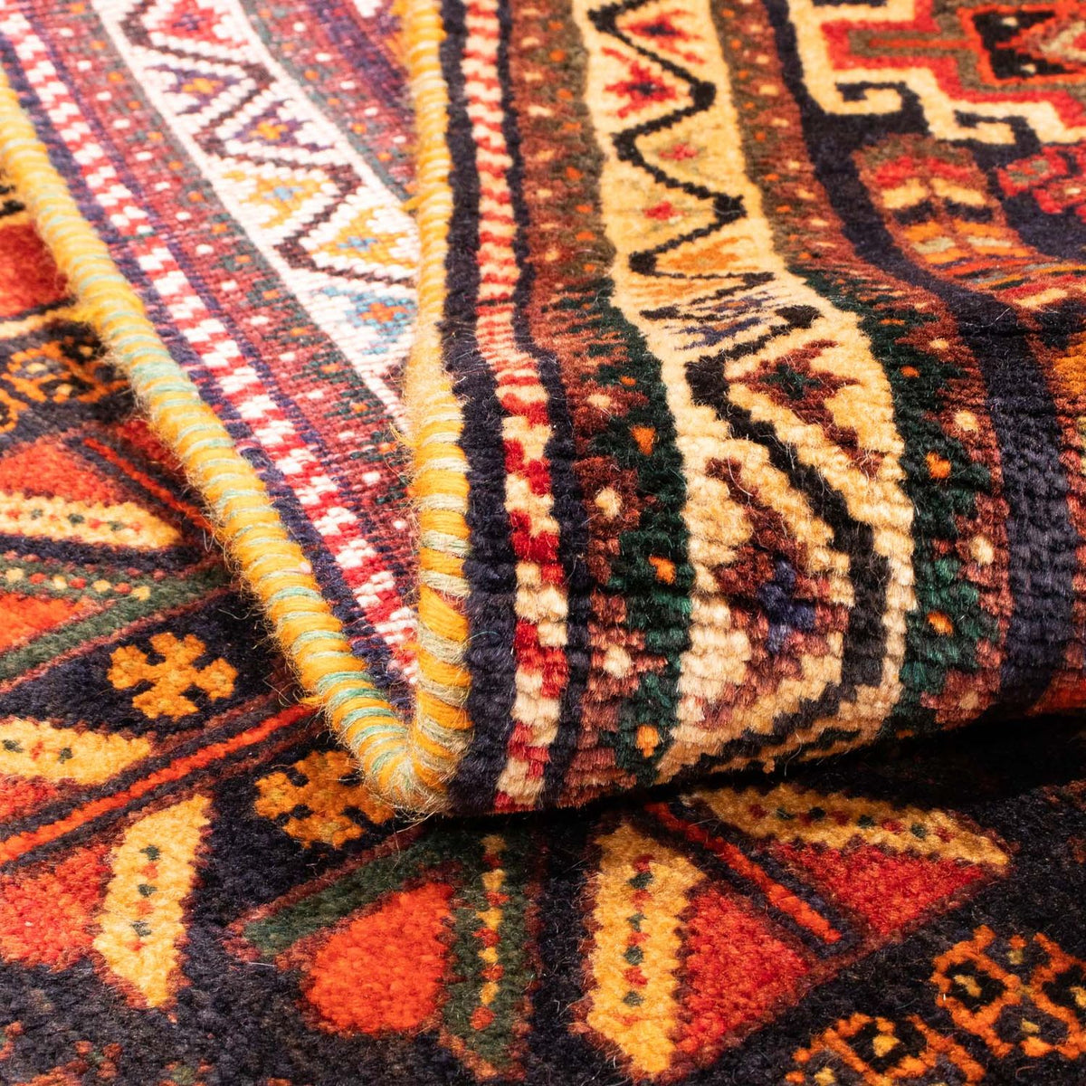 Perzisch Tapijt - Nomadisch - 170 x 116 cm - donkerrood