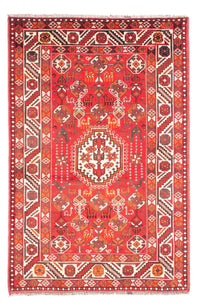 Perzisch Tapijt - Nomadisch - 159 x 110 cm - rood