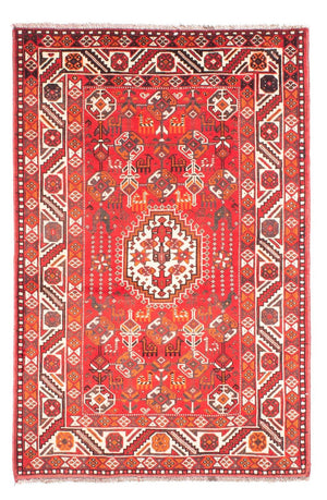 Perzisch Tapijt - Nomadisch - 159 x 110 cm - rood
