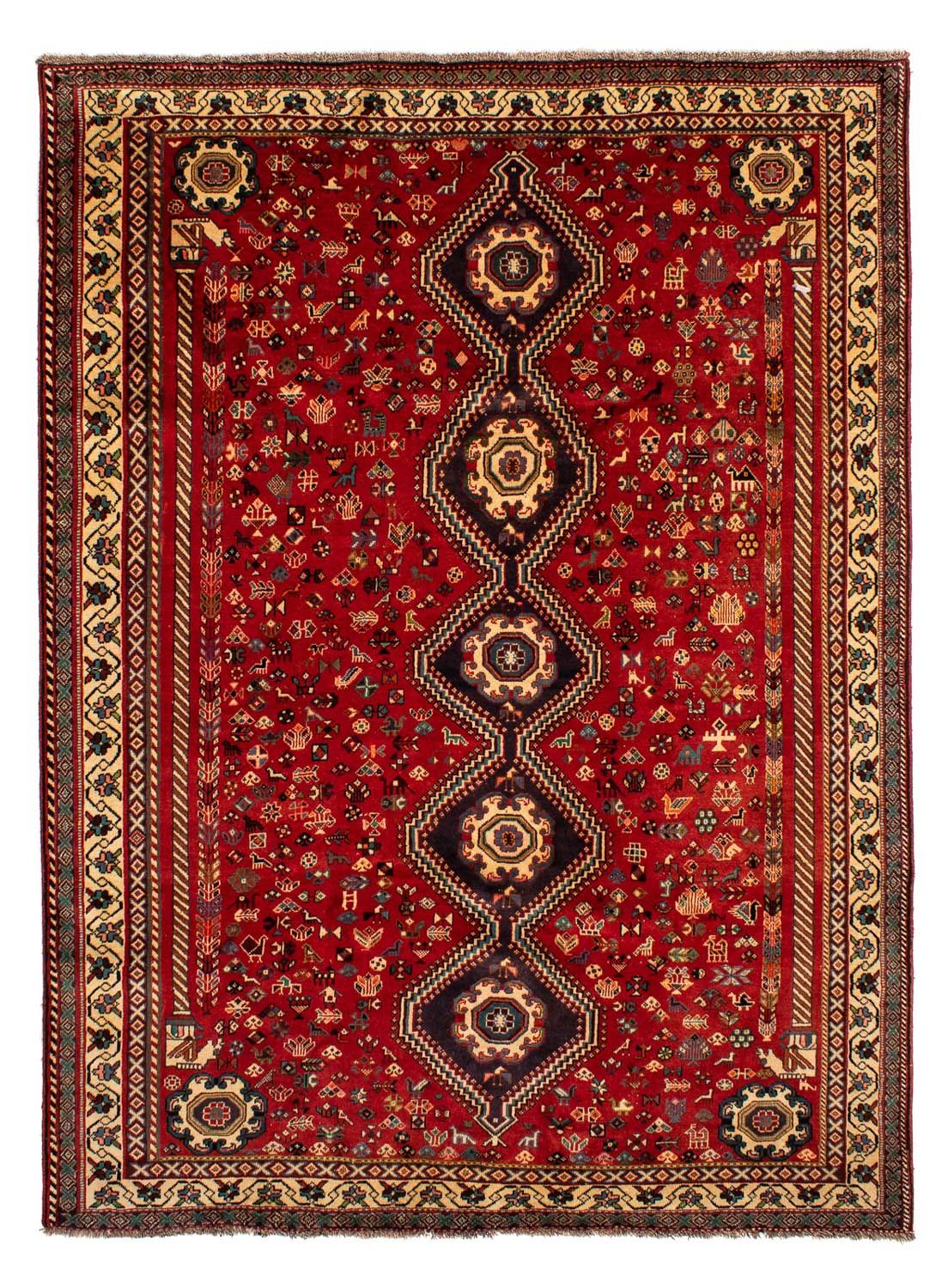 Perzisch Tapijt - Nomadisch - 295 x 210 cm - donkerrood