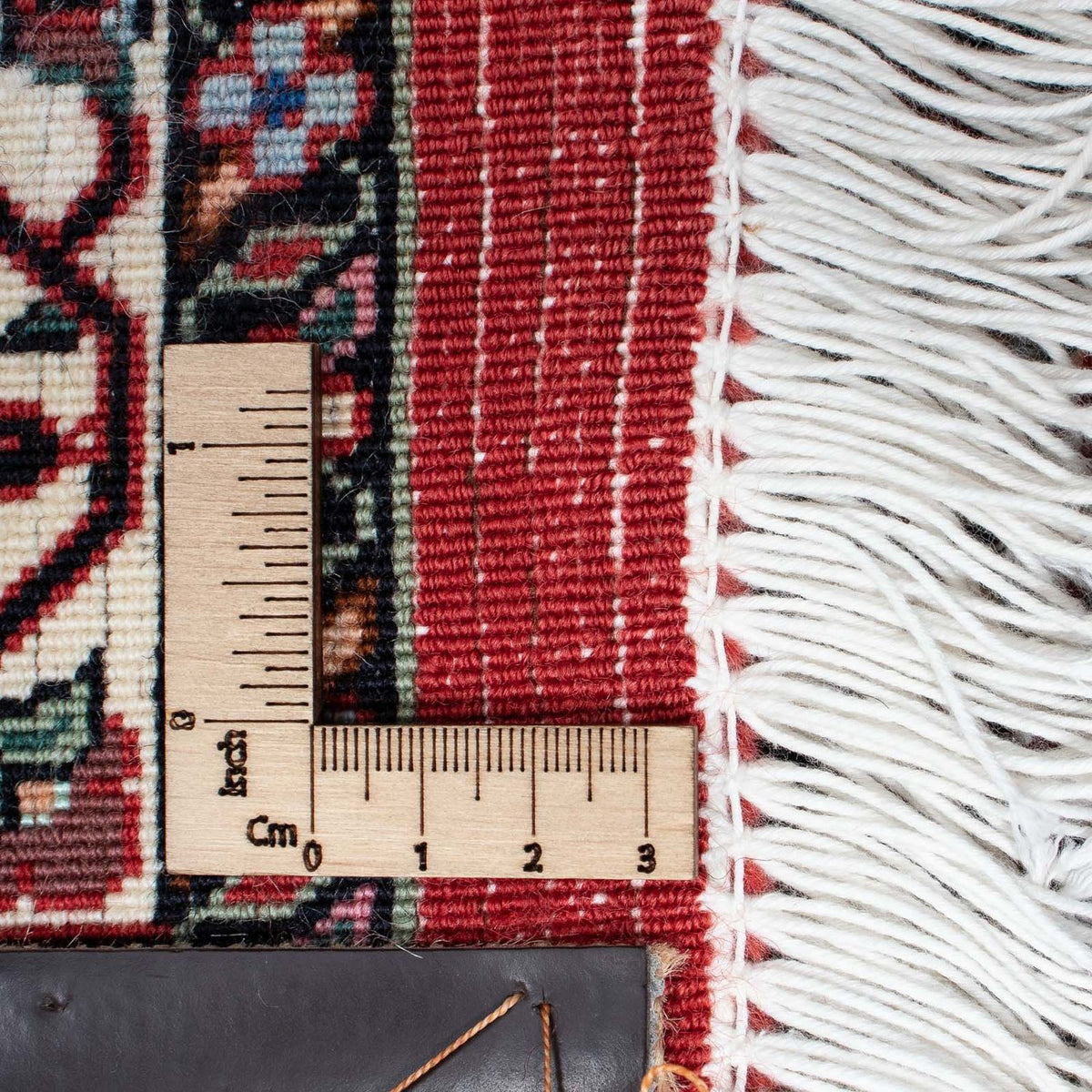 Loper Perzisch tapijt - Bijar - 203 x 100 cm - rood