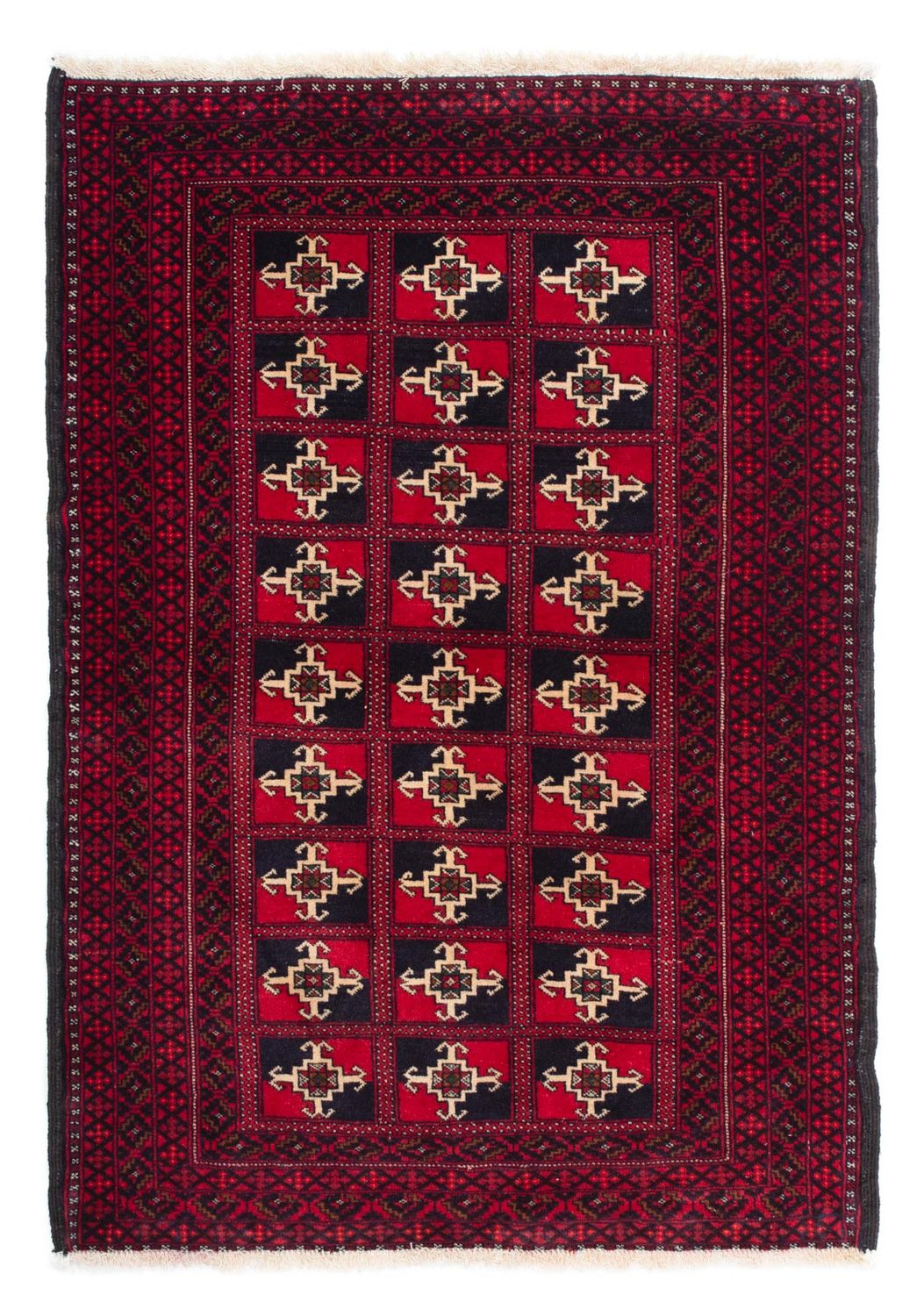 Baluch tapijt - 137 x 97 cm - donkerrood