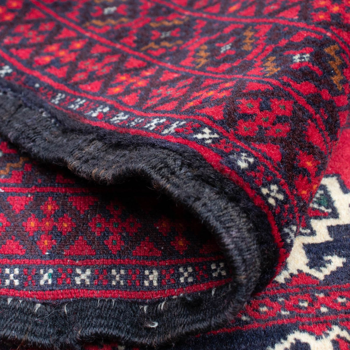 Baluch tapijt - 137 x 97 cm - donkerrood