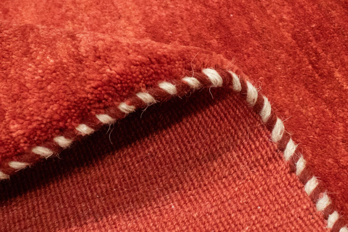 Gabbeh tapijt - Perzisch - 197 x 112 cm - rood