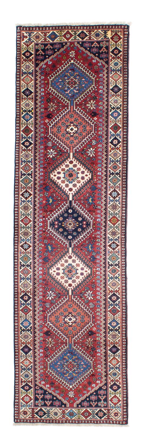 Loper Perzisch Tapijt - Nomadisch - 280 x 80 cm - donkerrood