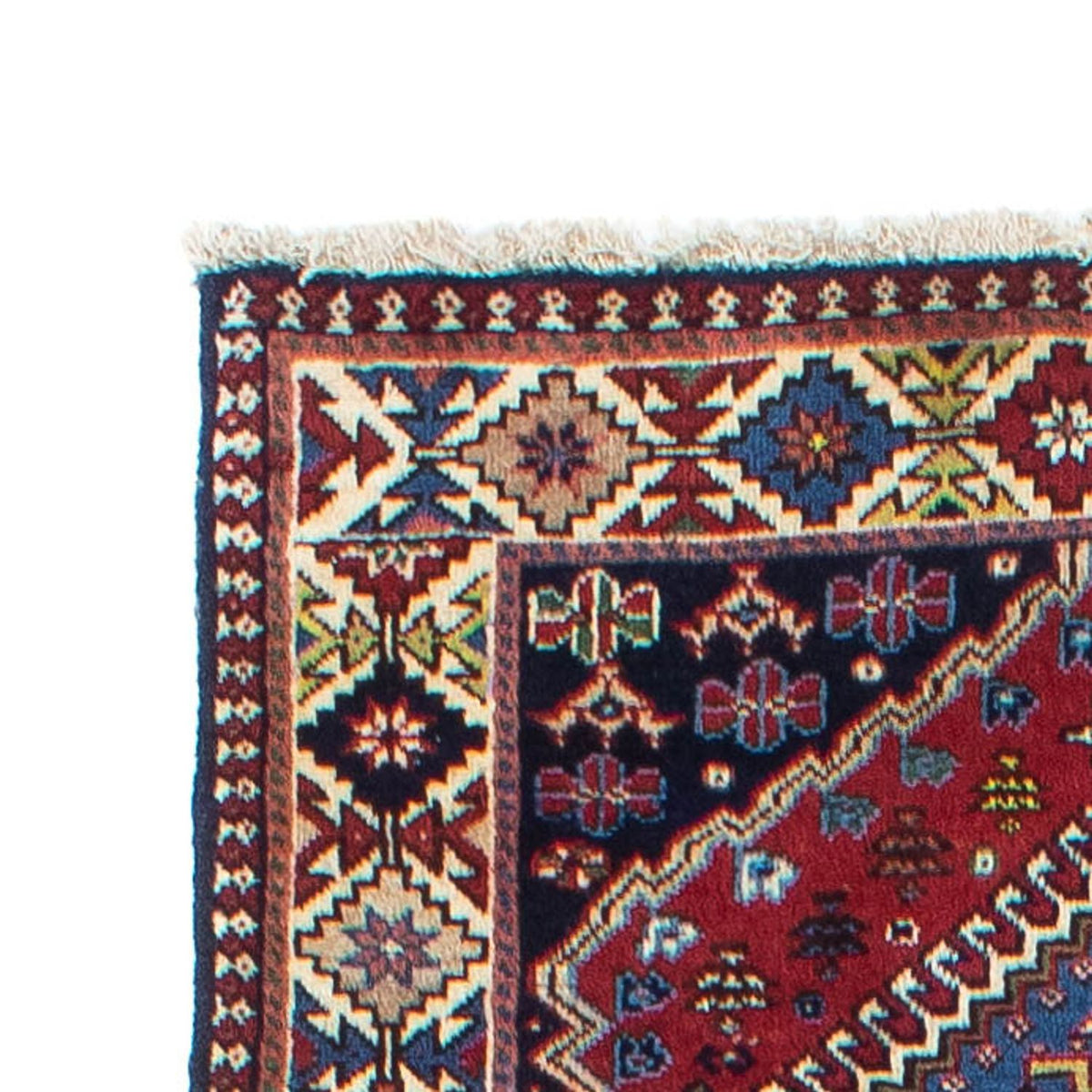 Loper Perzisch Tapijt - Nomadisch - 280 x 80 cm - donkerrood