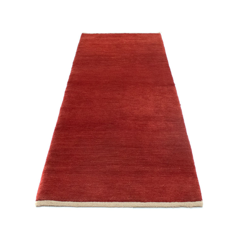 Loper Gabbeh tapijt - Perzisch - 245 x 85 cm - rood