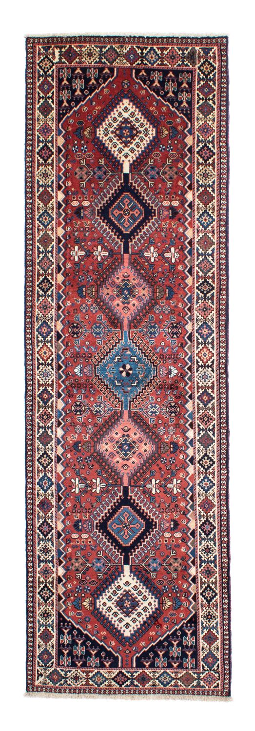 Loper Perzisch Tapijt - Nomadisch - 283 x 80 cm - donkerrood