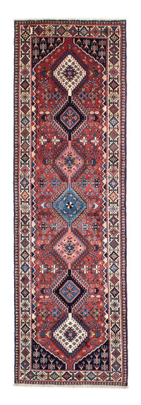 Loper Perzisch Tapijt - Nomadisch - 283 x 80 cm - donkerrood
