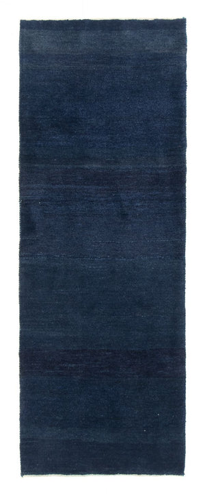 Loper Gabbeh tapijt - Perzisch - 228 x 80 cm - donkerblauw