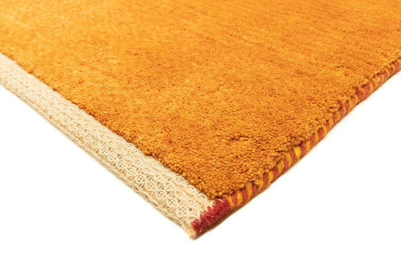 Gabbeh tapijt - Perzisch vierkant  - 94 x 80 cm - goud