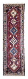 Yalameh Tapijt 81x290cm - Perzisch tapijt - Loper / Rood / 81 x 290 cm Loper