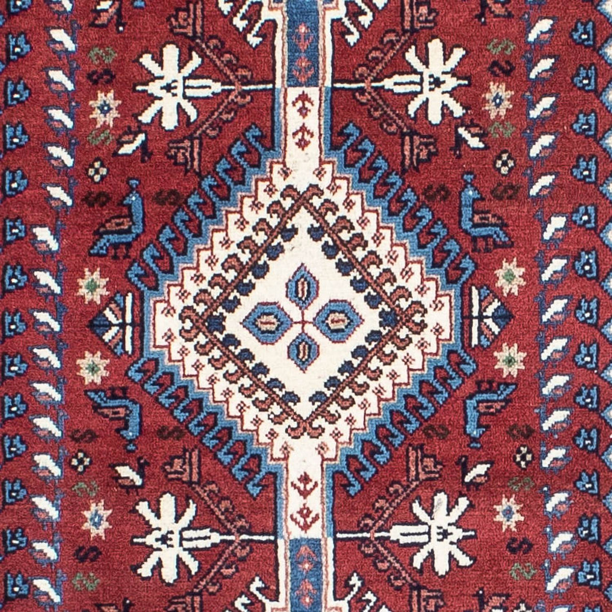 Loper Perzisch Tapijt - Nomadisch - 290 x 81 cm - rood