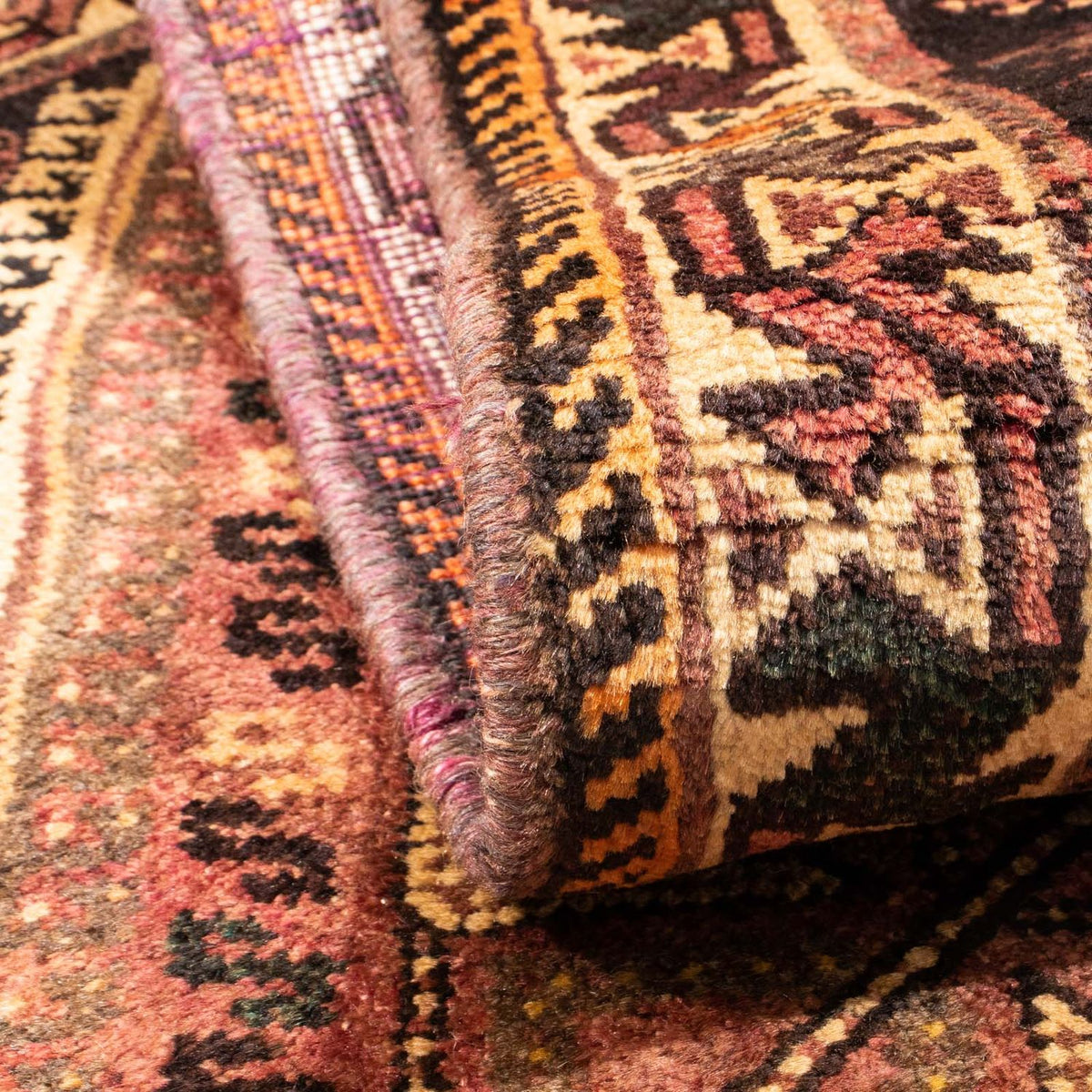 Perzisch Tapijt - Nomadisch - 161 x 109 cm - licht rood