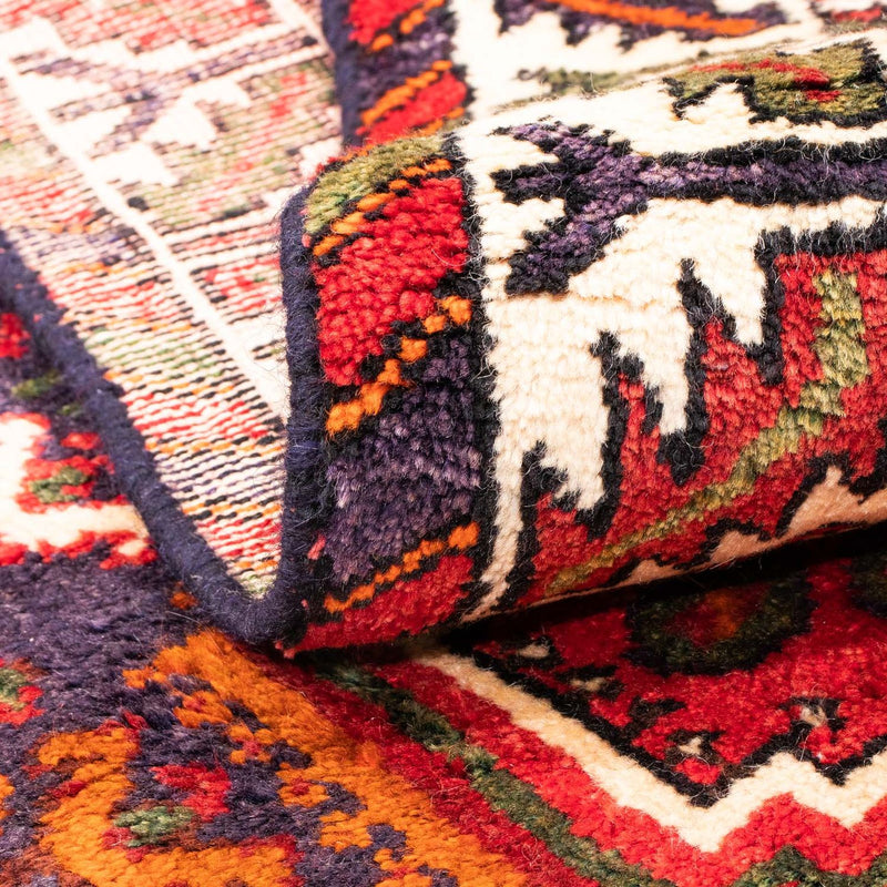 Perzisch Tapijt - Nomadisch - 139 x 111 cm - donkerrood