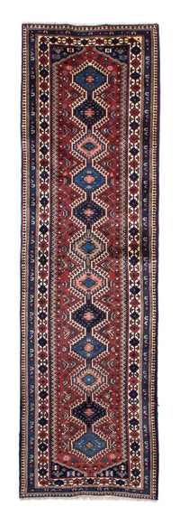 Loper Perzisch Tapijt - Nomadisch - 304 x 84 cm - veelkleurig