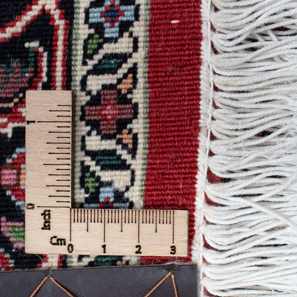 Loper Perzisch tapijt - Bijar - 201 x 100 cm - donkerrood