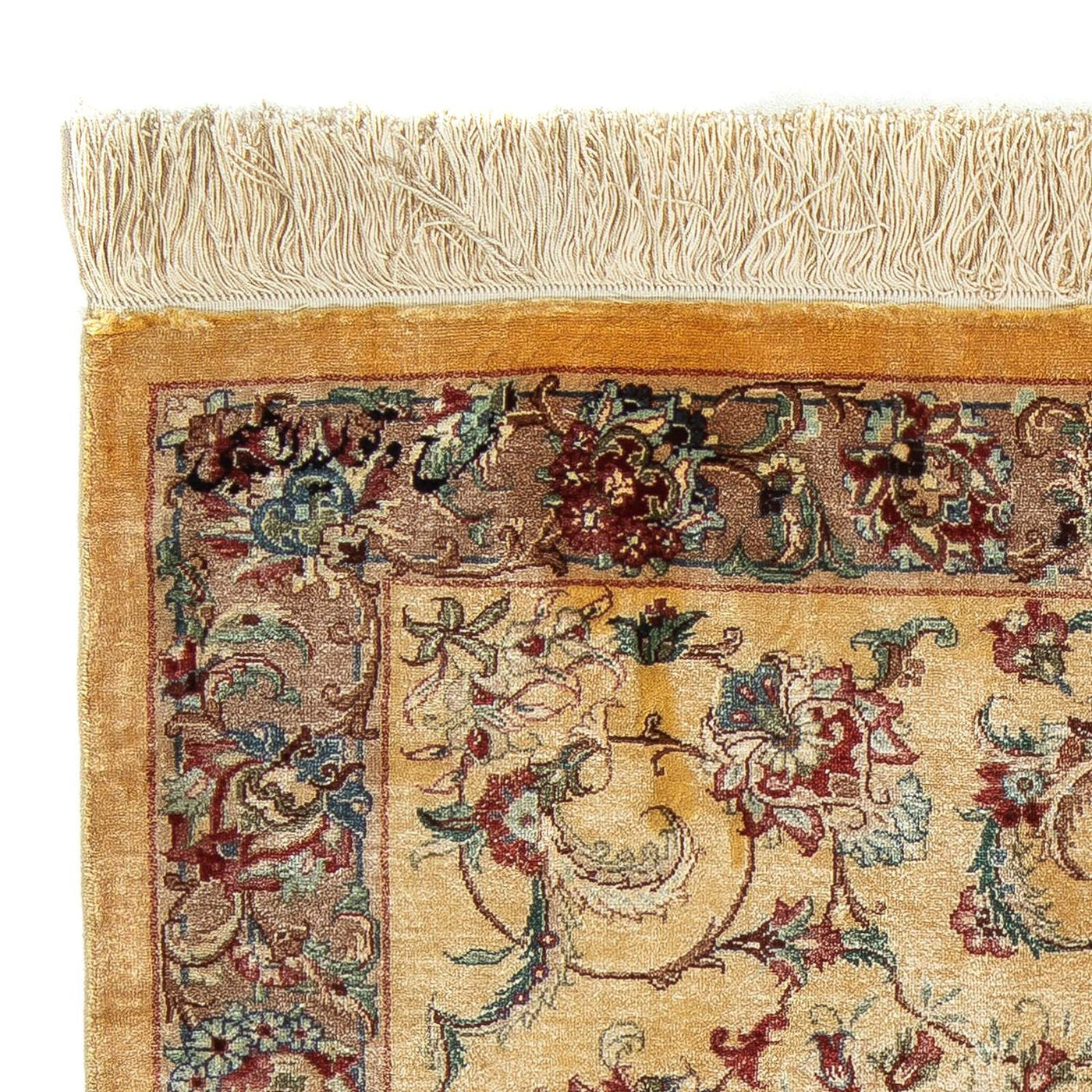 Qom Tapijt 82x59cm - Perzisch tapijt