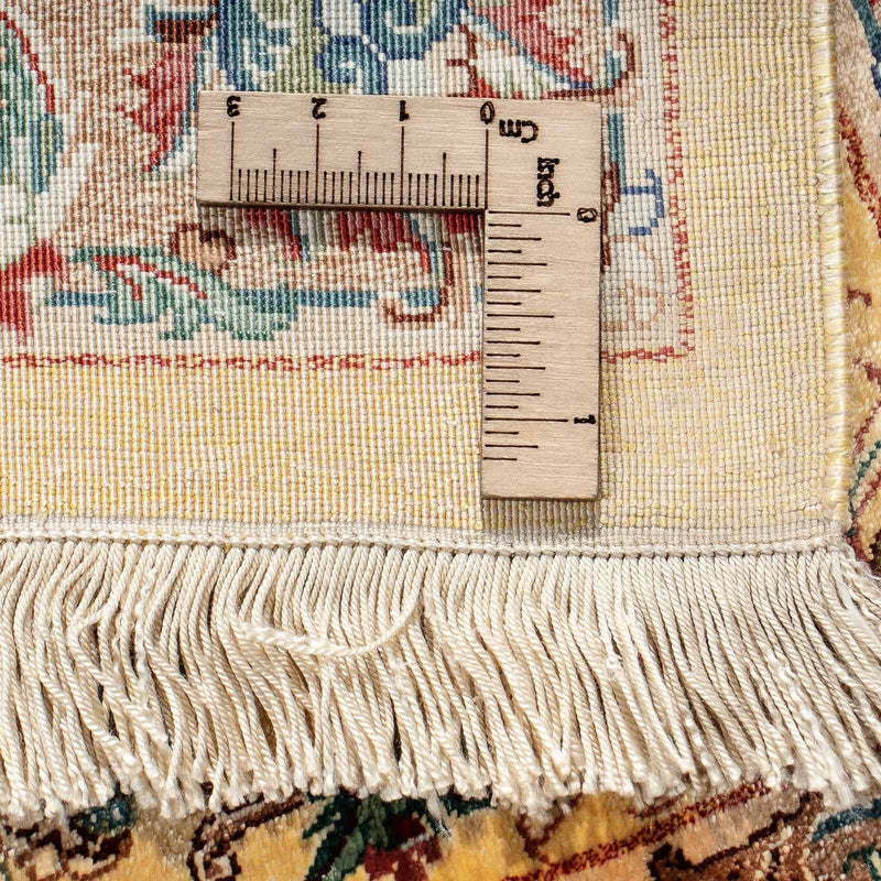 Perzisch tapijt - Ghom - 82 x 59 cm - lichtbruin