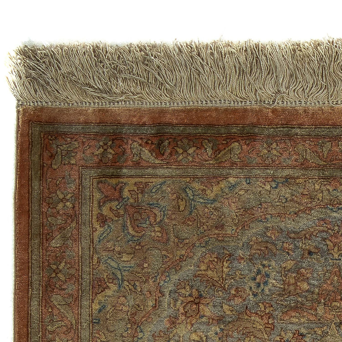 Qom Tapijt 76x57cm - Perzisch tapijt
