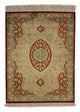 Qom Tapijt 78x58cm - Perzisch tapijt