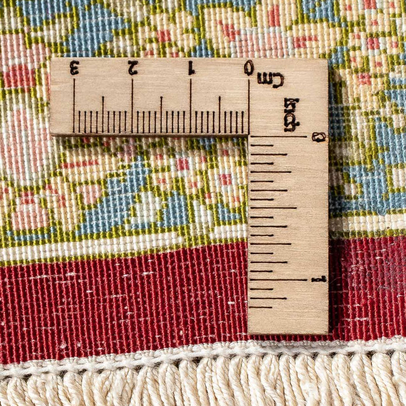 Perzisch tapijt - Ghom - 78 x 58 cm - donkerrood