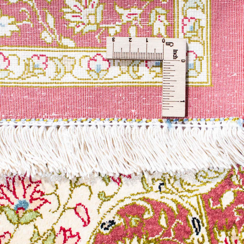 Perzisch tapijt - Ghom - 125 x 80 cm - beige