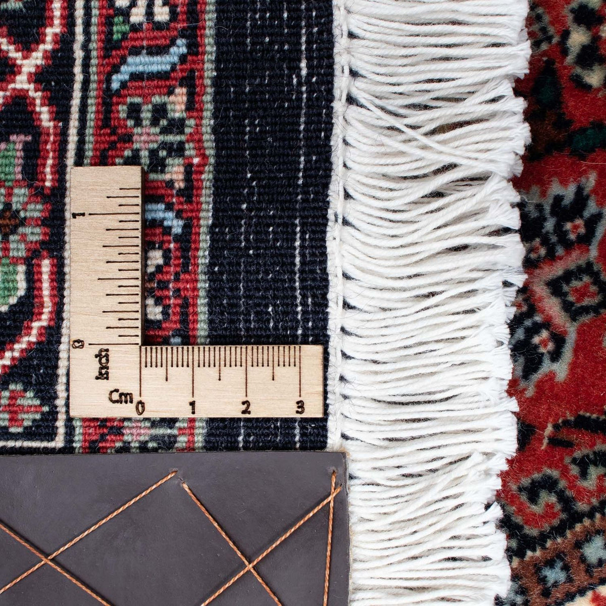 Loper Perzisch tapijt - Bijar - 201 x 100 cm - donkerblauw