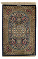 Qom Tapijt 91x61cm - Perzisch tapijt