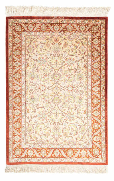 Qom Tapijt 83x123cm - Perzisch tapijt
