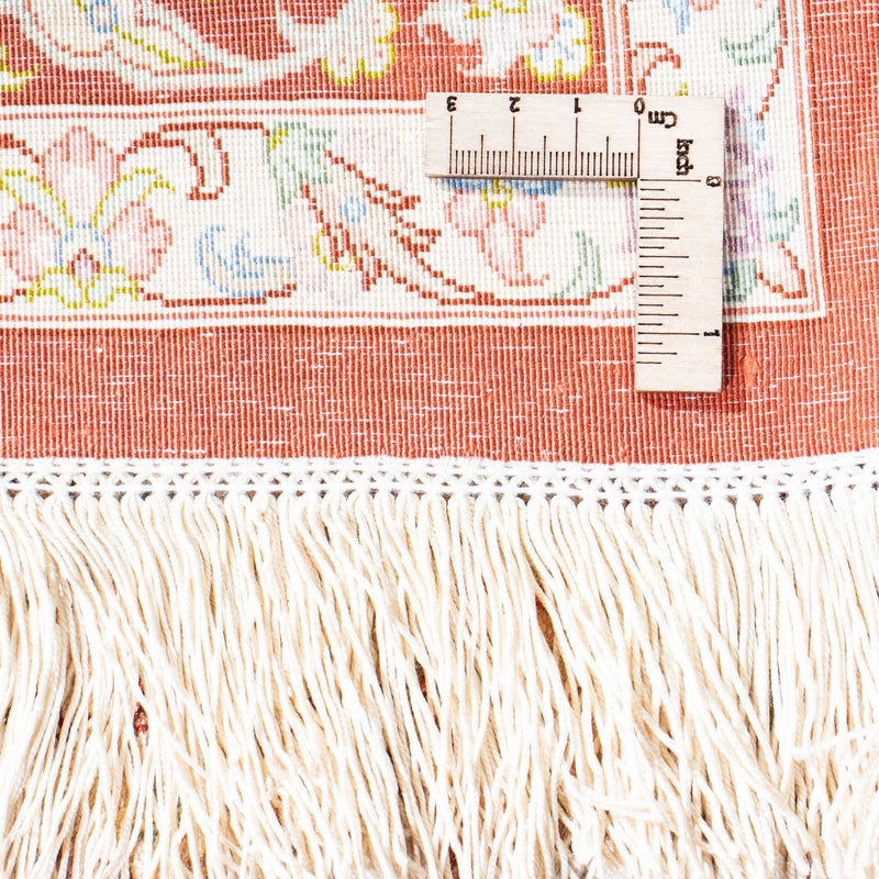 Perzisch tapijt - Ghom - 123 x 83 cm - beige