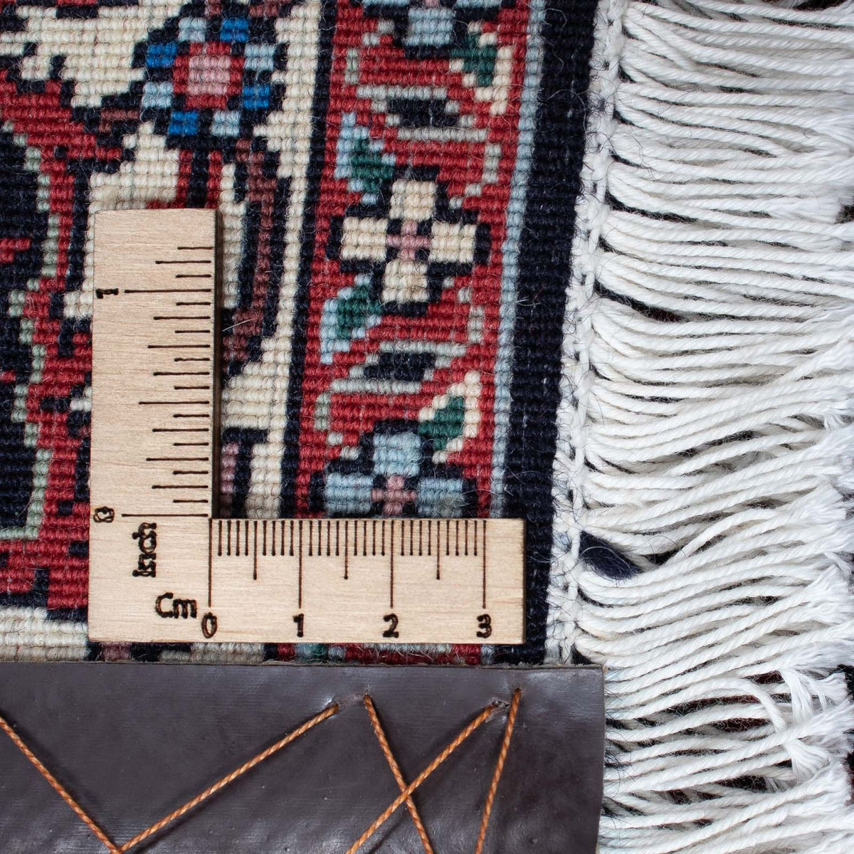 Perzisch tapijt - Bijar - 194 x 114 cm - donkerrood