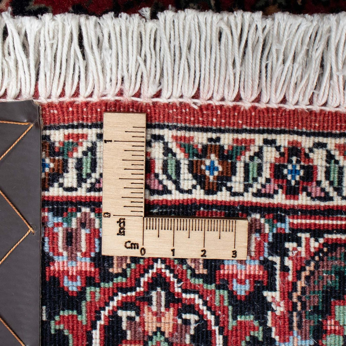 Loper Perzisch tapijt - Bijar - 194 x 100 cm - donkerrood