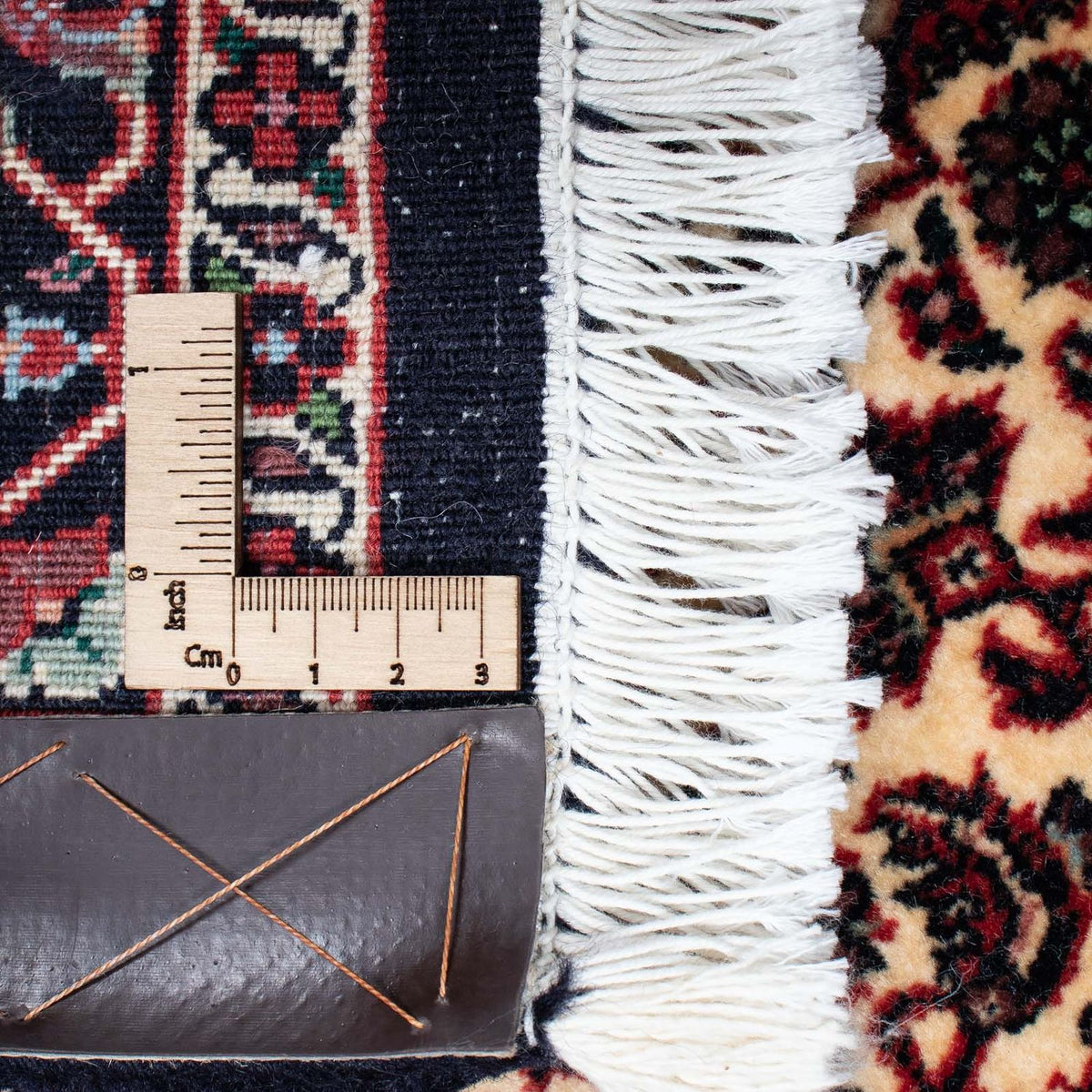 Loper Perzisch tapijt - Bijar - 198 x 102 cm - beige