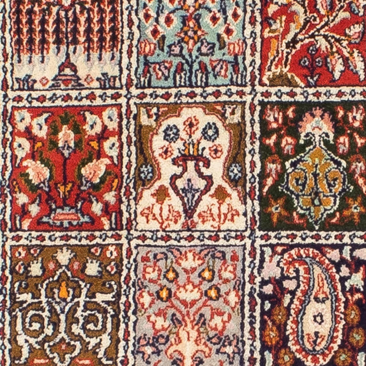 Loper Perzisch tapijt - Klassiek - 383 x 83 cm - rood