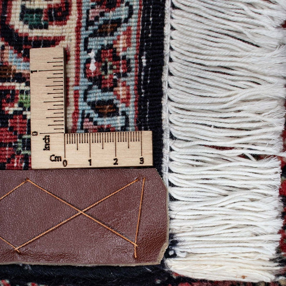 Perzisch tapijt - Bijar - 194 x 132 cm - donkerblauw