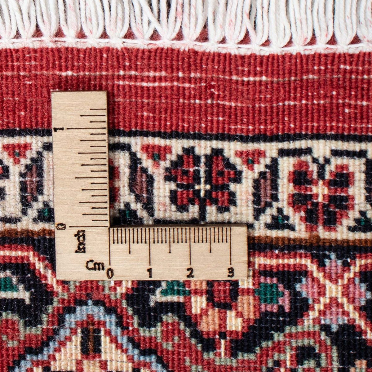 Loper Perzisch tapijt - Bijar - 198 x 101 cm - rood