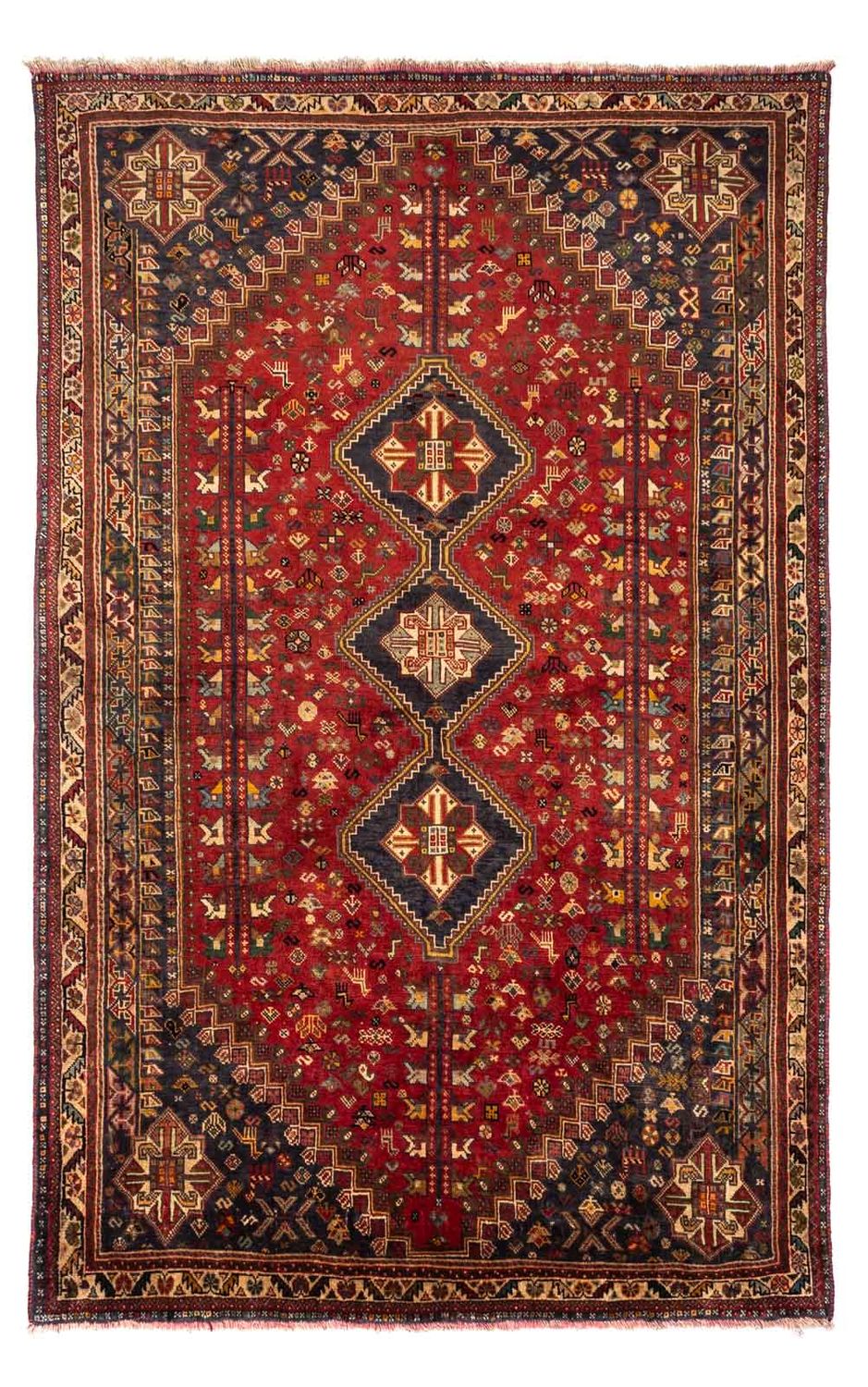 Perzisch Tapijt - Nomadisch - 267 x 174 cm - rood