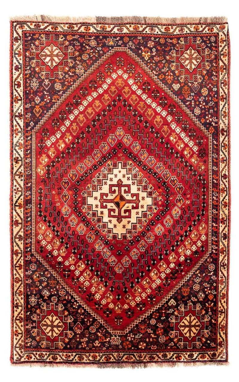 Perzisch Tapijt - Nomadisch - 256 x 163 cm - donkerrood
