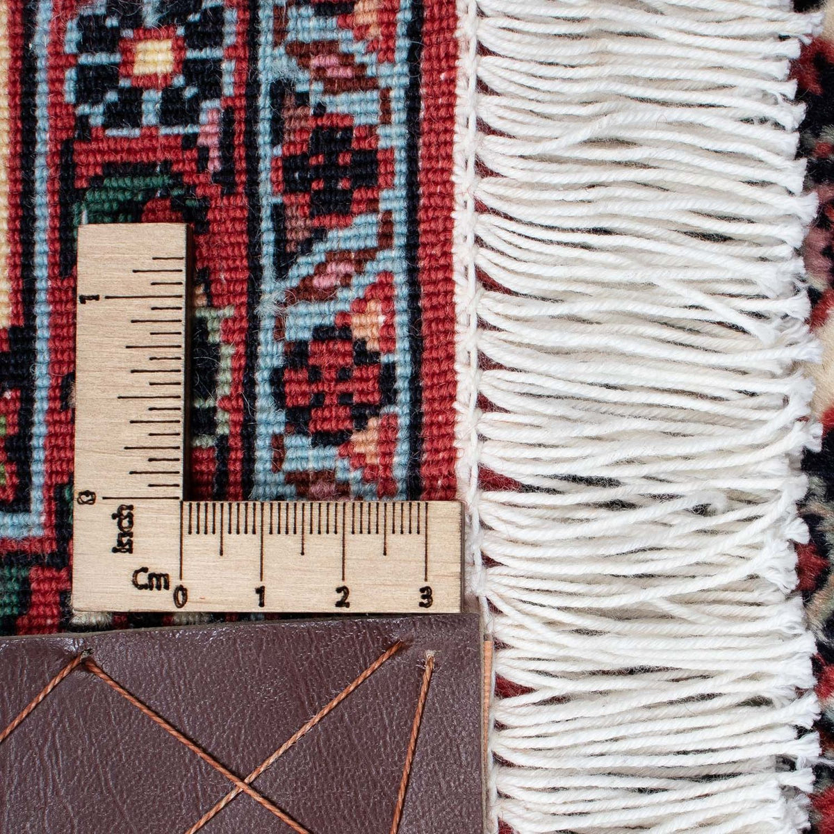 Perzisch tapijt - Bijar - 200 x 128 cm - donkerblauw