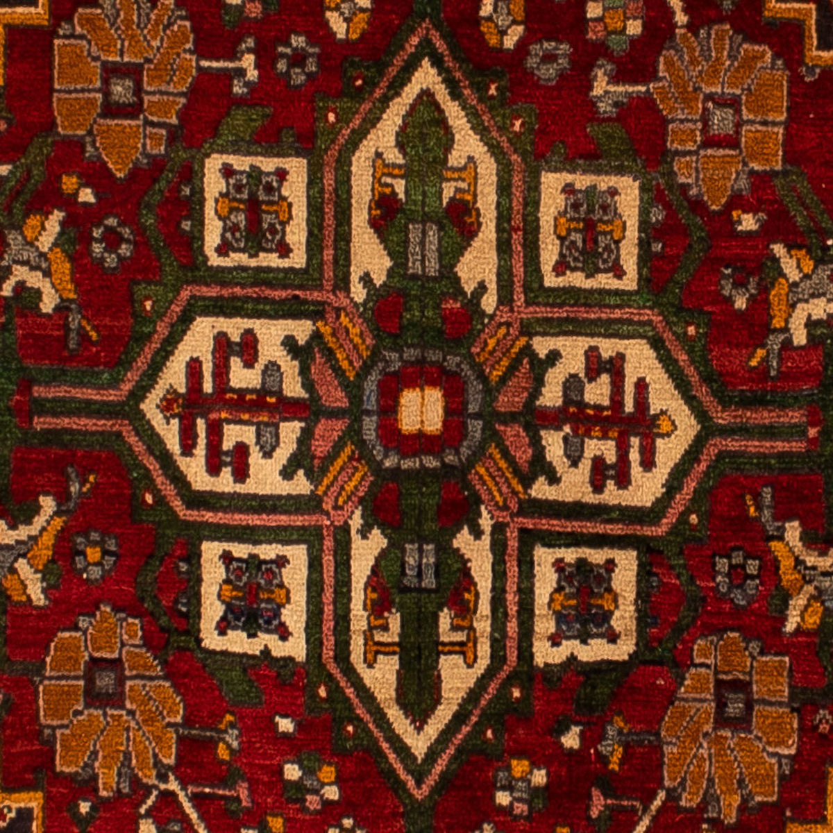 Perzisch Tapijt - Nomadisch - 290 x 206 cm - donkerrood